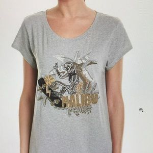 Zadig & Voltaire embellished t shirt size M NWT